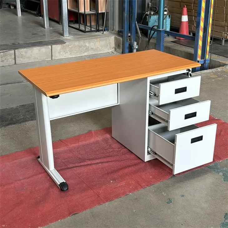 Metal Desk With Drawers